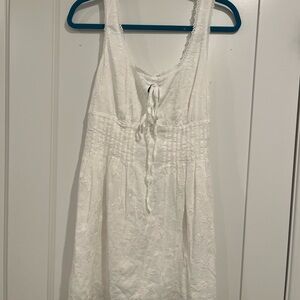 Wild Fable White Strap Summer Dress Size S